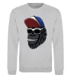 Світшот Swag gorilla Сірий меланж фото