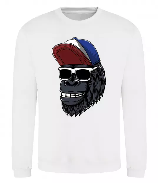 Світшот Swag gorilla Білий фото