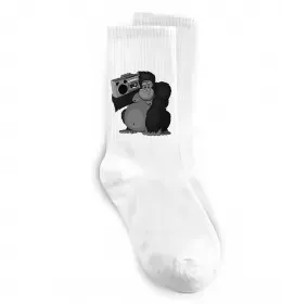 Носки Swag gorilla Белый фото