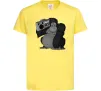 Дитяча футболка Горила з магнітофоном Лимонний Дитяча футболка Горила з магнітофоном Лимонний фото