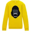Детский Свитшот Горила кричить Солнечно желтый Детский Свитшот Горила кричить Солнечно желтый фото