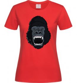 Женская футболка Горила кричить