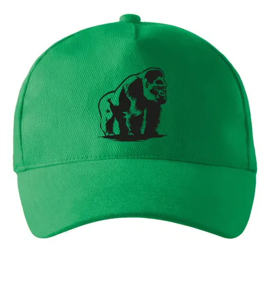 Кепка Горила сидить Зелений фото