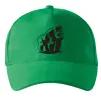 Кепка Горила сидить Зелений фото