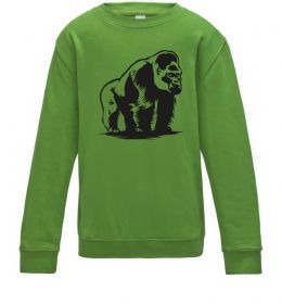 Дитячий світшот Горила сидить Дитячий світшот Горила сидить