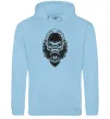 Чоловіча толстовка (худі) Розлючена горила Блакитний Чоловіча толстовка (худі) Розлючена горила Блакитний фото