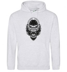 Жіноча толстовка (худі) Розлючена горила