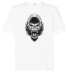 Футболка Оверсайз Розлючена горила Белый Футболка Оверсайз Розлючена горила Белый фото