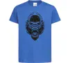 Детская футболка Розлючена горила Ярко-синий Детская футболка Розлючена горила Ярко-синий фото