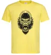 Мужская футболка Розлючена горила Лимонный фото