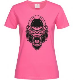 Женская футболка Розлючена горила