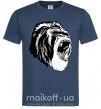 Чоловіча футболка Серая горилла Темно-синій фото