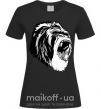 Жіноча футболка Серая горилла Чорний фото