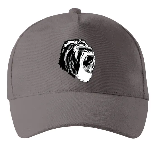 Кепка Сіра горила Серый фото