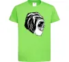 Дитяча футболка Сіра горила Лаймовий фото