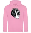 Жіноча толстовка (худі) Сіра горила Рожевий фото