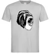 Мужская футболка Сіра горила Серый Мужская футболка Сіра горила Серый фото