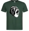 Мужская футболка Сіра горила Темно-зеленый Мужская футболка Сіра горила Темно-зеленый фото