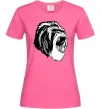 Женская футболка Сіра горила Ярко-розовый Женская футболка Сіра горила Ярко-розовый фото