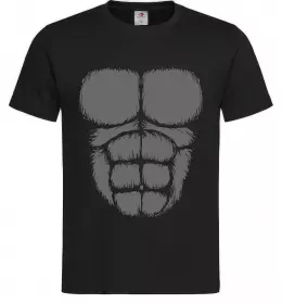 Мужская футболка Сіра горила Серый фото Мужская футболка Сіра горила Серый фото