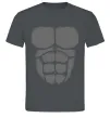 Чоловіча футболка Торс горили Графіт Чоловіча футболка Торс горили Графіт фото