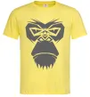 Чоловіча футболка Gorilla face Лимонний фото