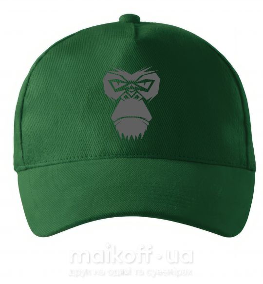 Кепка Gorilla face Темно-зеленый фото
