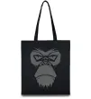 Эко-сумка Gorilla face Черный фото