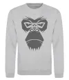 Світшот Gorilla face Сірий меланж Світшот Gorilla face Сірий меланж фото