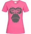 Жіноча футболка Gorilla face Яскраво-рожевий Жіноча футболка Gorilla face Яскраво-рожевий фото