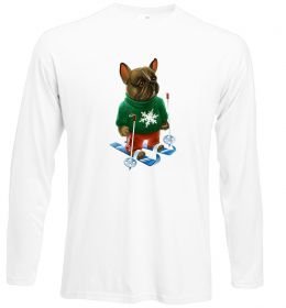 Лонгслів Бульдог на лижах