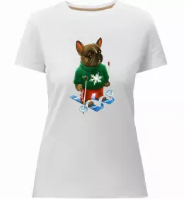 Женская премиум футболка