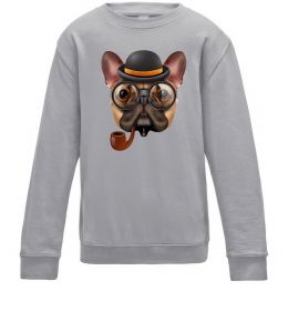 Детский Свитшот Бульдог з сигарою