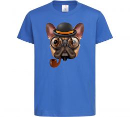 Детская футболка Бульдог з сигарою