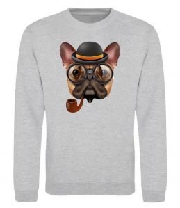 Свитшот Бульдог з сигарою Свитшот Бульдог з сигарою