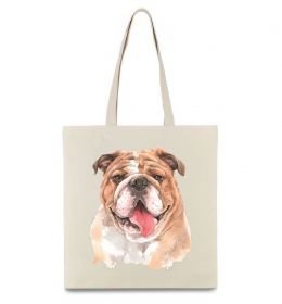 Еко-сумка Бульдог картина Еко-сумка Бульдог картина
