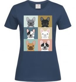 Женская футболка Bulldog popart Женская футболка Bulldog popart