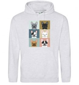 Женская толстовка (худи) Bulldog popart Женская толстовка (худи) Bulldog popart