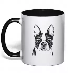 Чашка с цветной ручкой