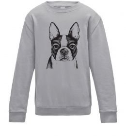 Дитячий світшот Bulldog illustration