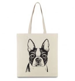 Еко-сумка Bulldog illustration
