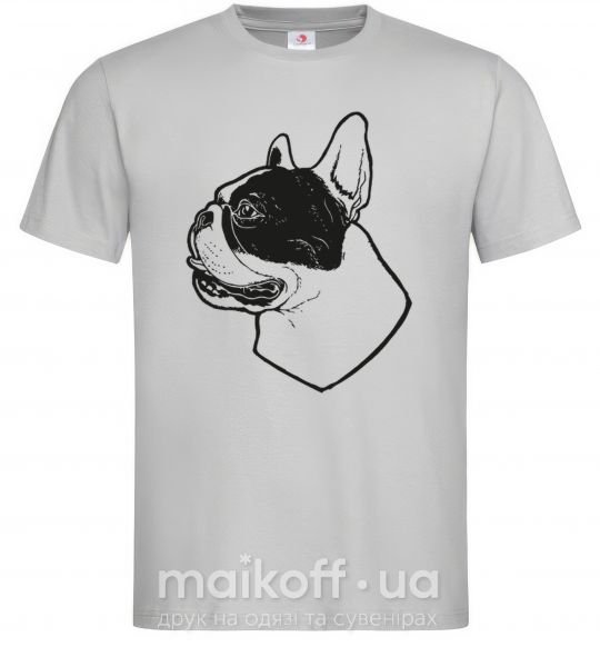 Мужская футболка Black Bulldog Серый фото