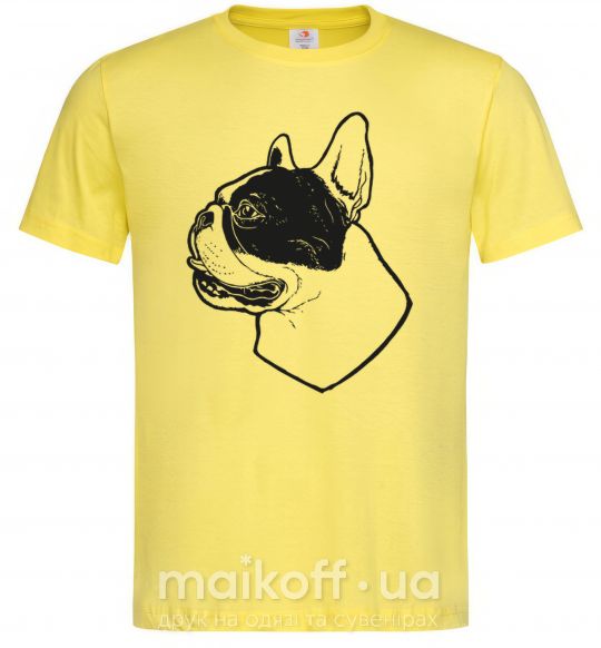 Мужская футболка Black Bulldog Лимонный фото