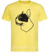 Мужская футболка Black Bulldog Лимонный фото