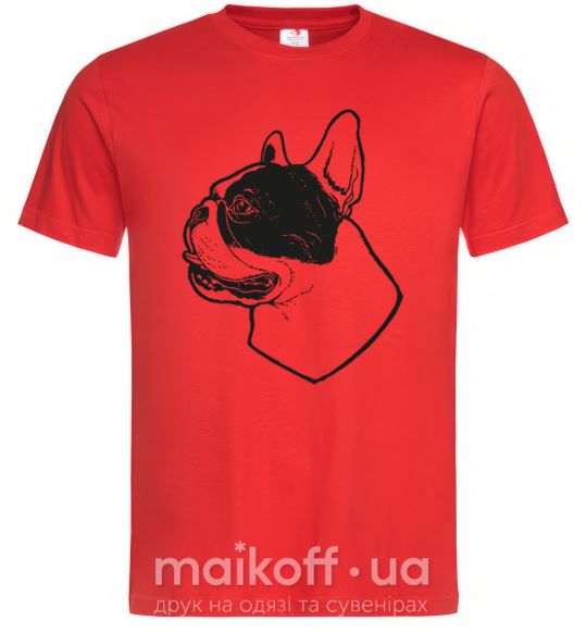 Мужская футболка Black Bulldog Красный фото