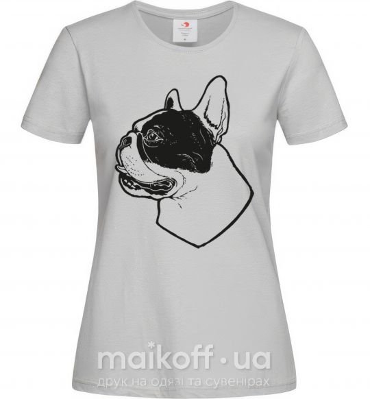 Женская футболка Black Bulldog Серый фото