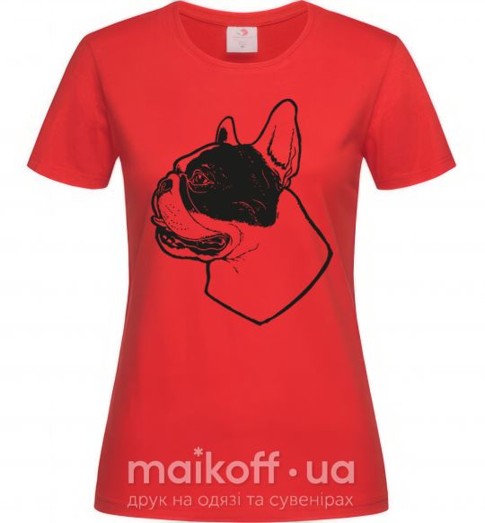 Женская футболка Black Bulldog Красный фото