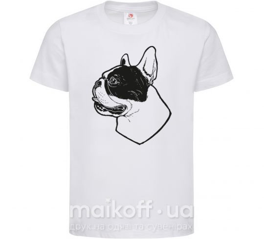 Дитяча футболка Black Bulldog Білий фото