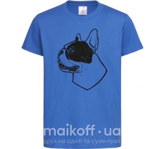 Детская футболка Black Bulldog Ярко-синий фото