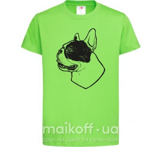 Детская футболка Black Bulldog Лаймовый фото